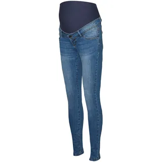 MAMA LICIOUS MAMALICIOUS Mila Maternity Slim Medium Blue Denim,