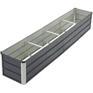 [en.casa] Nijmegen 240 x 47 x 40 cm Anthrazitgrau