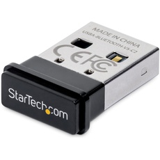Bild StarTech.com USB Bluetooth 5.0 Adapter,Adapter/Dongle für PC/Computer/Laptop,BT Adapter/Stick Headsets,Aux Empfänger,Windows 10/Linux (USBA-BLUETOOTH-V5-C2), Gray