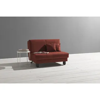 Ell + Ell Schlafsofa »Enny« Liegefläche Breite 120 oder 140 cm, Liegehöhe 45 cm, Füße schwarz,