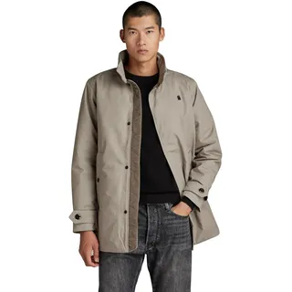 G-STAR RAW Herren Padded trench, Grau (elephant skin D23627-D342-G106), L