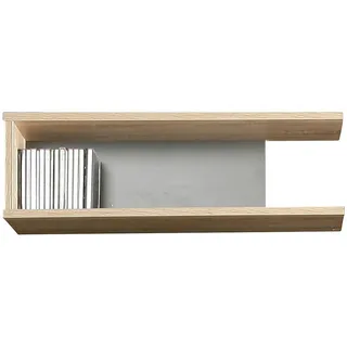 Carryhome Wandregal , Sonoma Eiche , Holzwerkstoff , 65x19.4x24 cm , Holzmöbel, Holzregale, Wandregale Holz