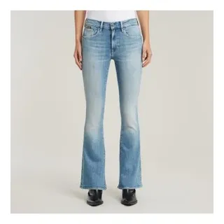 G-Star für Damen. D21290-D441-H099 Jeans 3301 Schlaghose blau (28/34), Lässig, Denim, Bio-Baumwolle, Nachhaltig