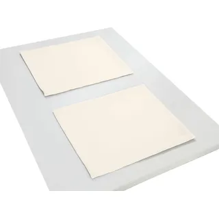 Platzset WIRTH "NEWBURY" Gr. 1, beige (creme), B:35cm L:40cm, Obermaterial: 67% Polyester, 33% Baumwolle, Platzsets, Platzset