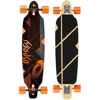 Osprey Erwachsene Longboard Nexus, Black/Orange, 99 x 23 cm