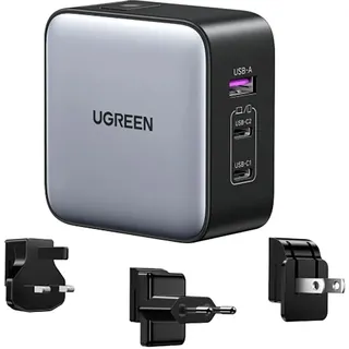 Ugreen Ug90409 65w Usb-a-und Usb-c-wandladegerät - Black
