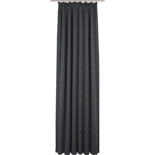 ADAM Audio Adam Vorhang »Indian Cortezada« Kräuselband 1 Stk. tlg. aus 100% Bio-Baumwolle Adam schwarz cm