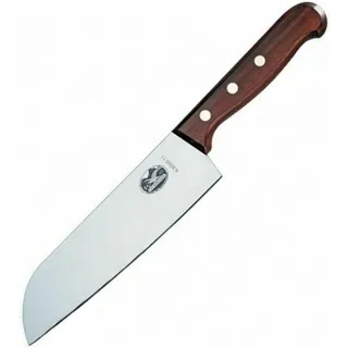 Victorinox Santokumesser 17 cm Holzgriff Braun