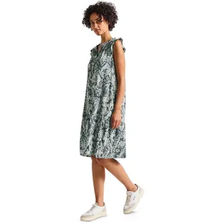 Street One Damen Snake Print Tunika-Kleid