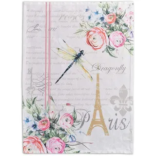 Maison d' Hermine Champ De Mars 100% Baumwolle Set von 2 Mehrzweck-Küchenhandtuch absorbieren Tee/Bar Handtücher | Frühling/Sommer(50 cm X 70 cm)