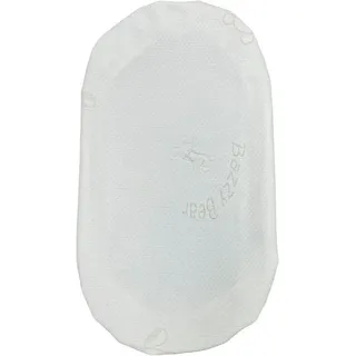 Hartan Matratzenschoner für Kinderwagenmatratze 36% Baumwolle/64% Polyester 40 x 80 cm Weiß