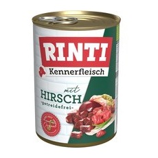 6 x 400 g Cerb RINTI Kennerfleisch Hrană umedă pentru câini
