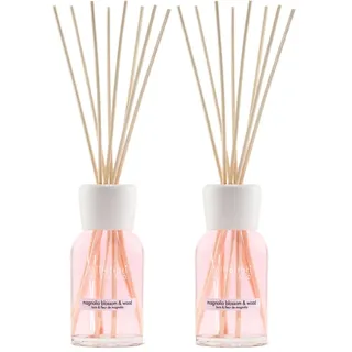 Millefiori Milano | Magnolia Blossom &Wood Raumduft | Diffuser 250 ml (Packung mit 2)