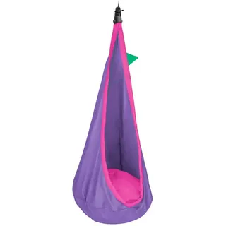 La Siesta Kinderhängesessel Hanging Nest Grün/Lila/Pink