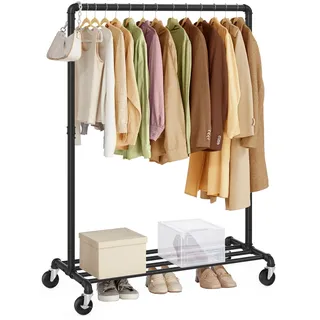 Songmics Garderobenständer HSR61BK Schwarz