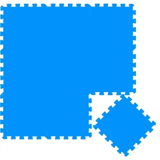 LittleTom Puzzlematte 90 cm Blau
