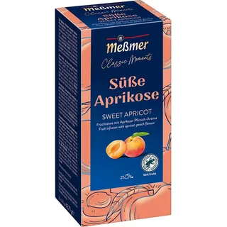 Meßmer Süße Aprikose Früchtetee 25 x 3 g