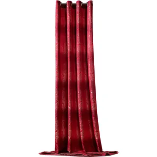 WECKBRODT Gingko Ösen 140 x 245 cm Rot 1 Stk.