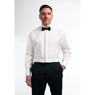 Langarmhemd ETERNA "COMFORT FIT", Herren, Gr. 45, Normalgrößen, beige, Twill, 100% cotton, normal, Umschlagmanschette, Hemden Langarmhemd, NON IRON (bügelfrei)