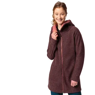 Vaude Tinshan Iii Fleece Mit Durchgehendem Reißverschluss - Dark Cherry - 46