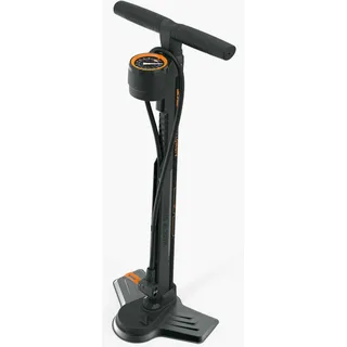 SKS Airmotion 12,0 Standpumpe für alle Ventilarten, schwarz/orange