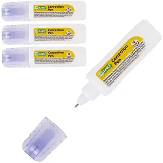 D.RECT Korrekturstift | Korrektur Pen | Correction Pen | Korrekturflüssigkeit 12ml weiß x 24 Stück