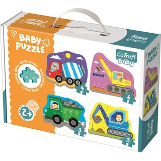 Trefl Baby Classic vehicles on the constru, 6 Stück(e), Fahrzeuge, 2 Jahr(e)