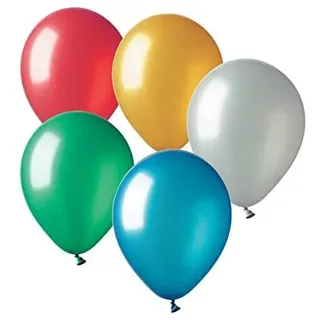 Beutel 50 Luftballons Ø 18 cm, verschiedene Farben