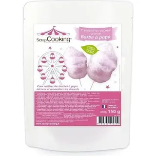 Zubereitung für Zuckerwatte rosa 150 g