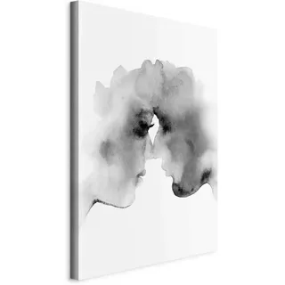 artgeist Leinwandbild , Schwarz, Weiß , Textil, Holzwerkstoff , rechteckig , 40x60x1.2 cm , Keilrahmen , Bilder & Rahmen, Bilder, Leinwandbilder