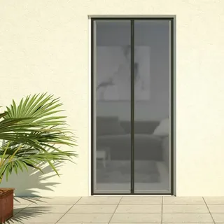 Hecht Insektenschutz-Vorhang DELUXE 100 x 220 cm Schwarz