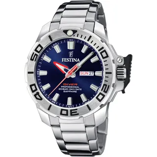 Festina F20665/1 Herrenuhr Diver F20665", DUNKELBLAU