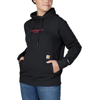 CARHARTT Force Hoodie Schwarz/Pink XS