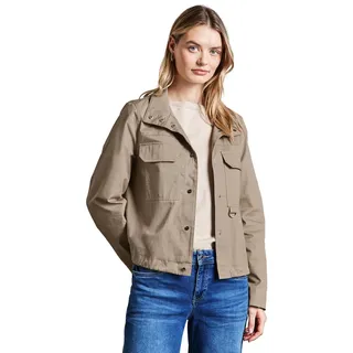 Street One Damen Kurze Jacke mit Stehkragen