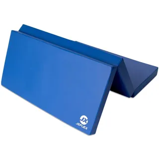 jeflex gmbh Jeflex Turnmatte klappbar 150 x 100 x 8 cm Fitness Weichbodenmatte Sportmatte - blau