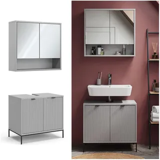 Vicco Eliza 2-tlg. Grau