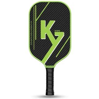 Pickleball-Paddel T700 – USA-Standard-Pickle-Ball-Ausrüstung mit 3K-Kohlefaser-Oberfläche, verbessertem Sweetspot, Wabenkern für kraftvolle Leistung, 16 mm Pickleballschläger für Anfänger und Profis