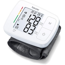Beurer BC 21 Handgelenk-Blutdruckmessgerät, mit Sprachausgabe in Deutsch, Englisch, Französisch, Italienisch oder Türkisch
