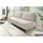 Gruppe "Maestro, B: 203 cm, Liegefl. 161x200 cm, Dauerschläfer", mit Bettfunktion & Bettkasten, Tonnentaschenfederkern, grau, beige 426, 17,