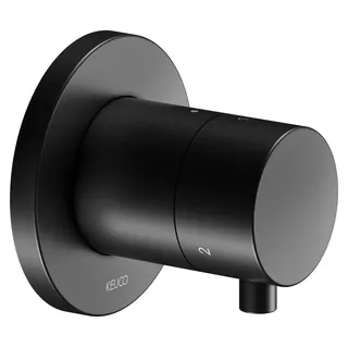 Keuco IXMO Umstellventil Unterputzmodell für 3 Verbraucher mit Comfort Griff Schwarz 59548371001