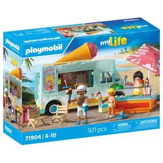 Playmobil Vacation on The Beach Ice Cream Truck mit Surfshop 71904