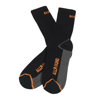 Mascot Mongu Socken 3er Pack Schwarz/Orange 44-48