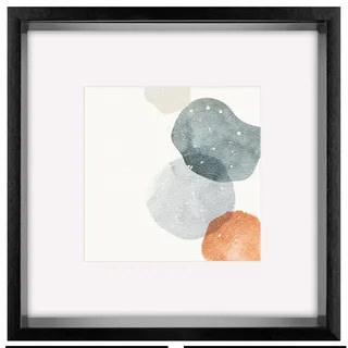 walther design Shape 3D FSC-Holzrahmen 50x50 cm, schwarz, HNX550B