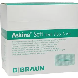 B. Braun Askina Soft steril 5x7.5CM HYPOALLERGENER WUNDVERB