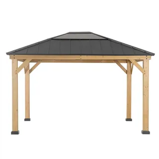 Sunjoy Pavillon 3,36 x 2,87 m Grau