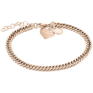 Liebeskind Berlin Broken Heart Armband Edelstahl IP Roségold 21 cm