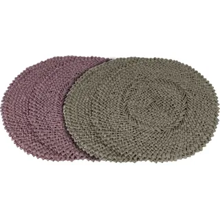 Tischsets Rund CM.38 2 Stücke 6