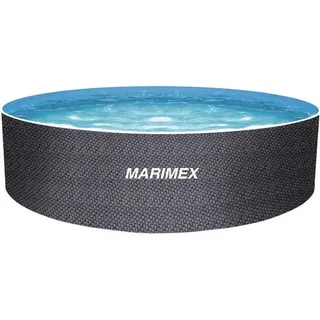 Aufstellpool Stahlwandpool Marimex Orlando Ø 366x122 cm ohne Zubehör rattan
