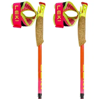 Leki Ultratrail FX.One SL 115 cm neonpink-pastelloarange-neonyellow
