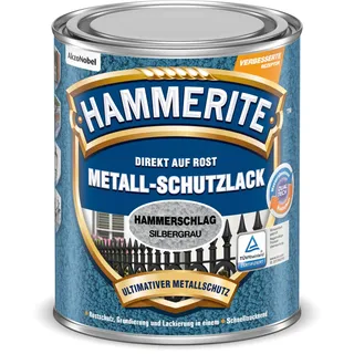 Metall-Schutzlack Hammerschlag Silbergrau 0,75 l